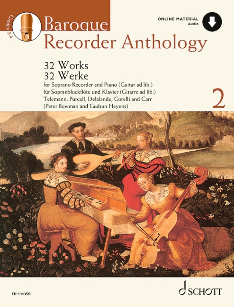 Baroque Recorder Anthology Band 2